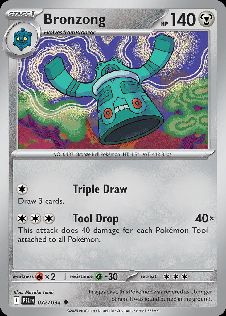 Phantasmal Flames Bronzong #072/94
